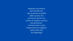 con noi è Pet-Friendly